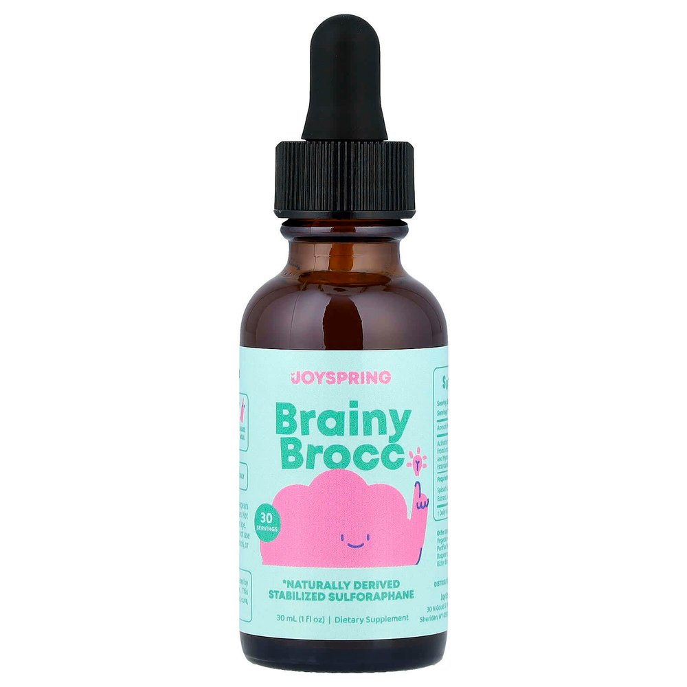 JoySpring, Brainy Brocc, 30 мл (1 жидк. Унция)