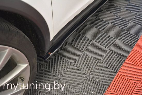 Сплиттеры накладок на пороги для TESLA Model X (15-...)