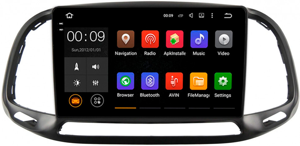 Магнитола для FIAT Doblo 2015+ - AIROC 2K RX-1504 Android 13, QLed+2K,  ТОП процессор, 8/128, CarPlay, SIM-слот