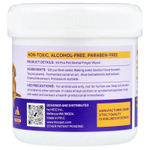 HICC Pet, салфетки для пальцев, для собак и кошек, без запаха, 50 шт.