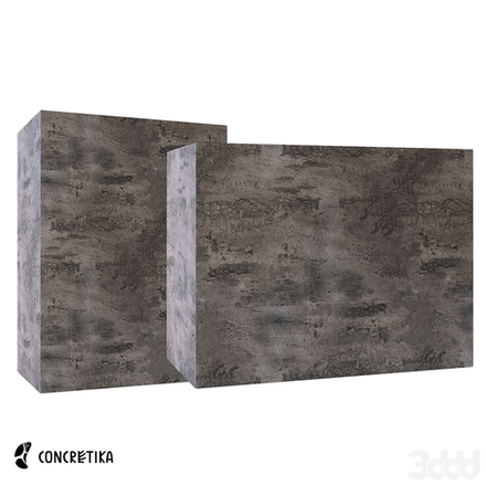 Кашпо DEVIDER CONCRETE GREY DARK 60 х 30 х 50