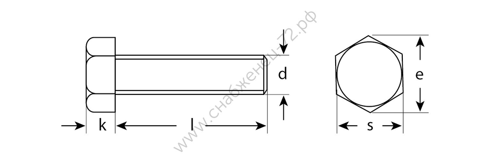 ЗУБР ГОСТ 7798-70 кл. пр. 5.8, M6 x 70 мм, болт оцинкованный, 5 кг (303080-06-070)