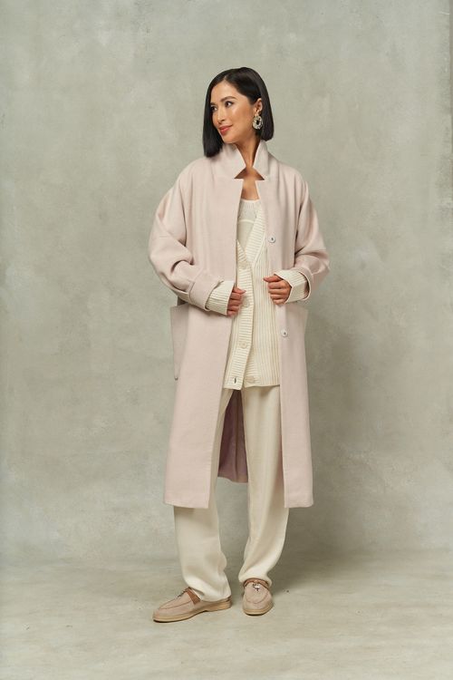 Пальто с манжетом