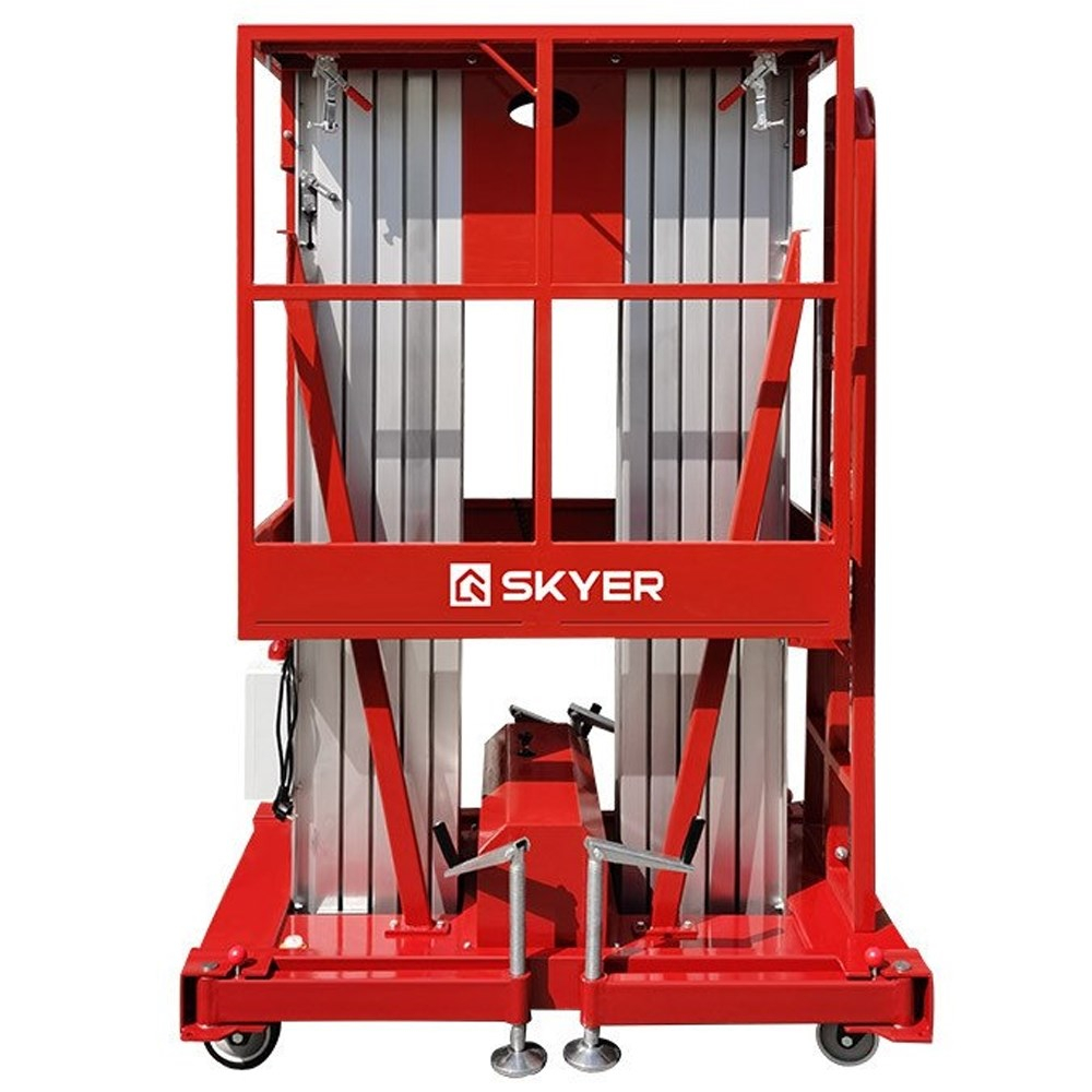 Подъемник двухмачтовый несамоходный электрический SKYER GTWY 10-200 AC (в/п 10 м, г/п 250 кг)