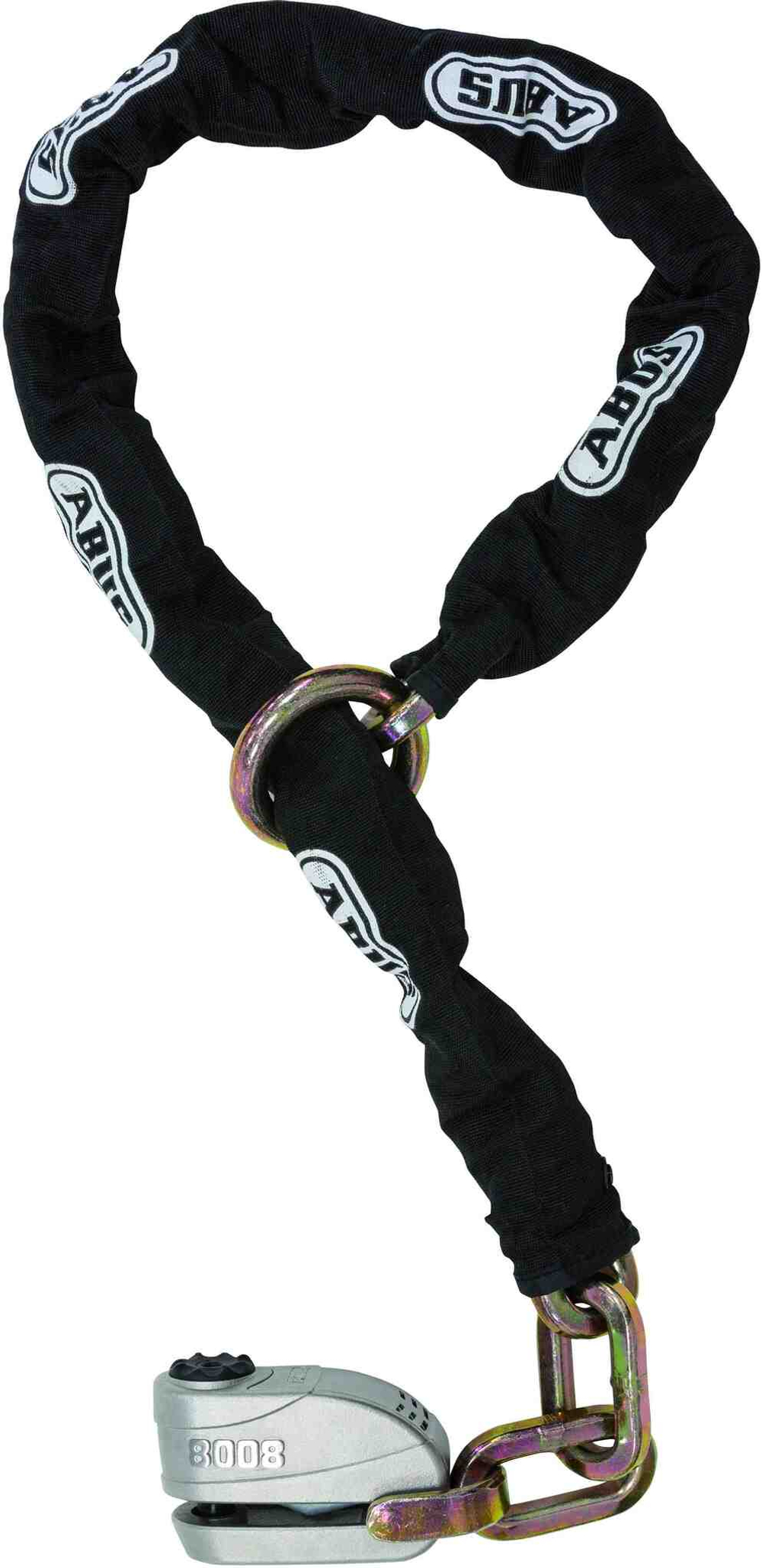 Цепь с замком ABUS Granit Detecto XPlus 8008 12KS