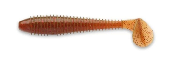 Приманка силиконовая Keitech Swing Impact FAT 4.3" PAL #07 Motor Oil Red Flake