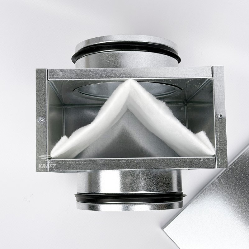 Фильтр кассетный ФЛК-400 d=400 (корпус+кассета) оцинк. сталь