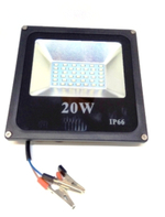 Переноска "Прожектор", LED 20Ватт,12V, Крокодилы