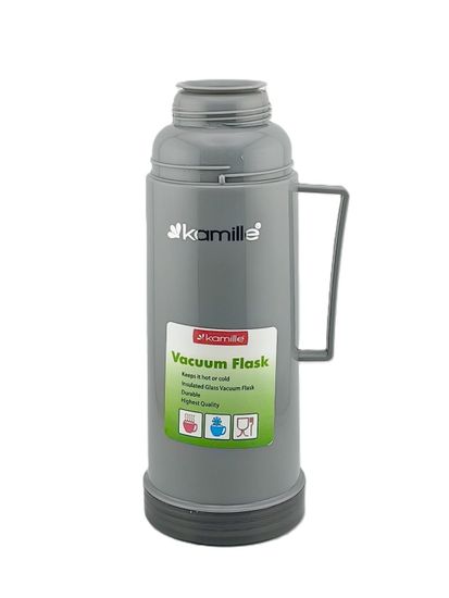 Термос 450 мл. со стеклянной колбой Kamille KM 2070 пластиковый корпус