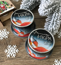 Икра Нерки ж/б 125 гр. Восточный берег Вылов 2025