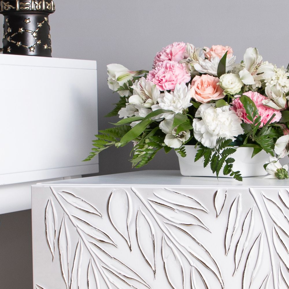 Тумба прикроватная Тропик Классика Айс Найт Голд левая