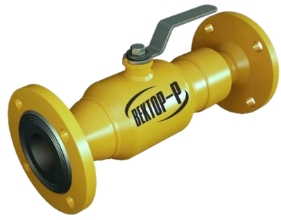 Кран шаровый д/газа ВЕКТОР-Р КШИ-100ф, Ру16