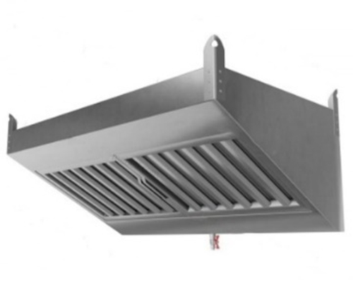 Зонт нержавеющий пристенный ЗВН 01,2000х700х400