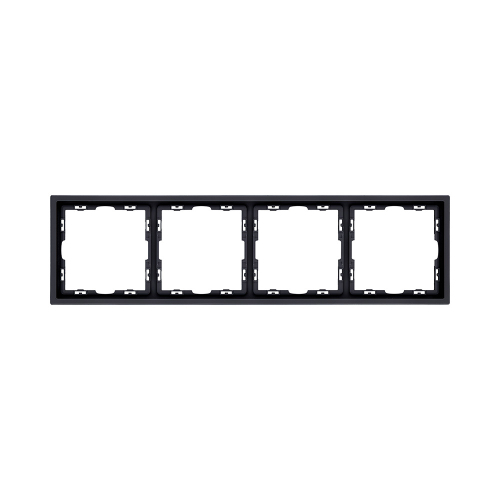 Рамка 4-постовая, черный матовый Kollinger Eclipse EC4BK