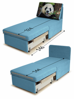 Кресло-кровать "Миник" 70 см, купон Панда