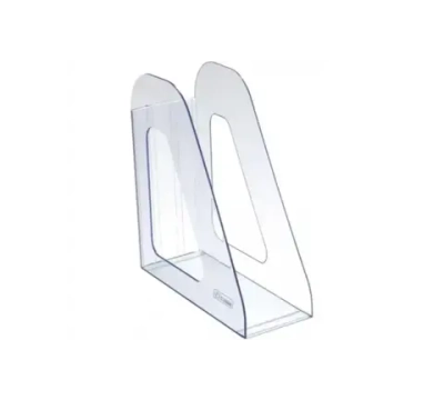 Лоток вертикальный 90мм Стамм Фаворит прозрачно - голубой ЛТ702