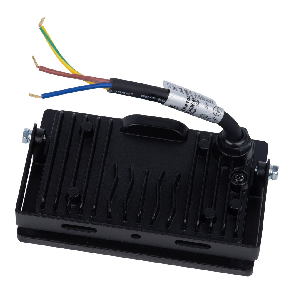 ULF-Q518 30W-6500K SENSOR IP65 220-240V BLACK Прожектор светодиодный с датчиком движения и освещенности. Дневной свет 6500K. Корпус черный. TM Volpe
