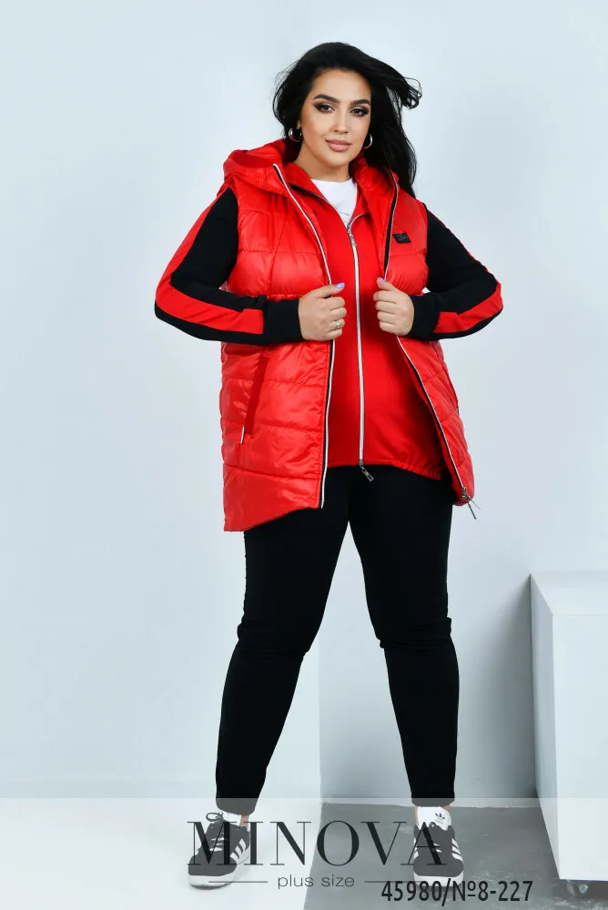 Костюм 8-227-красный Minova