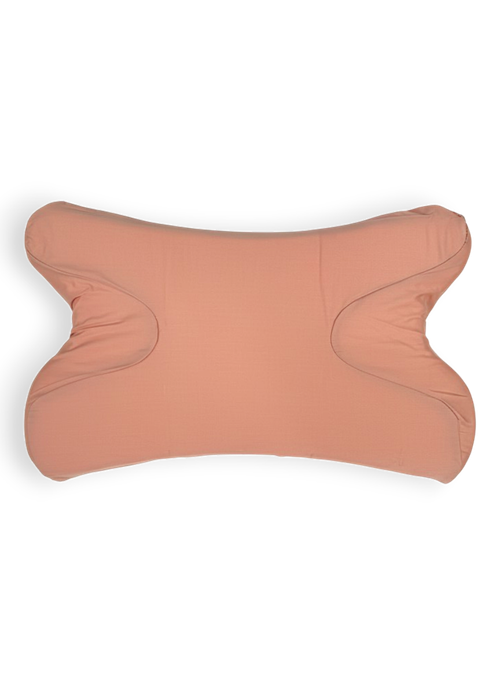 Комплект наволочек для подушки "Бьюти" | Бежево-розовый