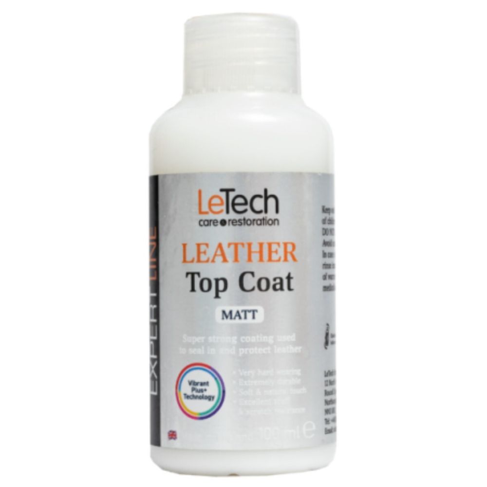 LeTech Expert Line Защитный лак для кожи Матовый (Leather Finish Matt) 100мл