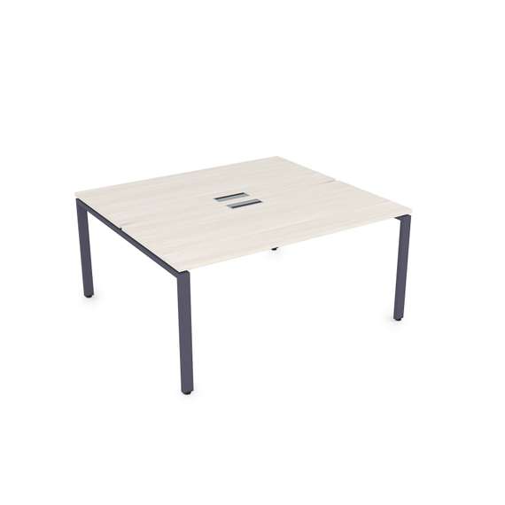 СБД-П.989 Стол системы БЕНЧ, сдвоенный, на 2 рабочих места (1400*1635*750)