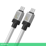 Кабель Baseus CoolPlay 1m White (CAKW000202)
