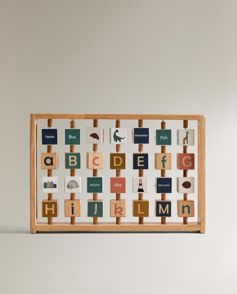 Развивающая игрушка детская Zara Home, дерево, бежевый, 4644/052