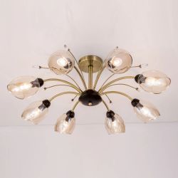 Citilux Комета CL108185 Люстра потолочная Бронза Венге