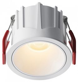 Встраиваемый светильник Maytoni Alfa LED DL043-01-10W2.7K-RD-W