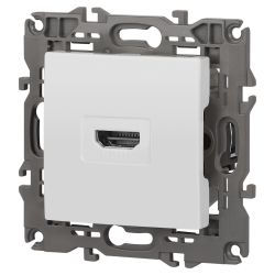 14-3114-01 ЭРА Розетка HDMI, IP20, Эра Elegance, белый | Elegance Белый