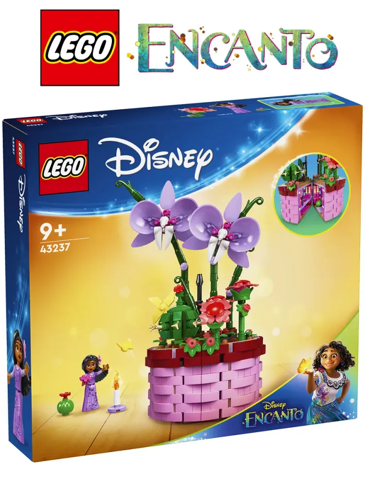 Конструктор Disney 43237 Цветочный горшок Изабеллы