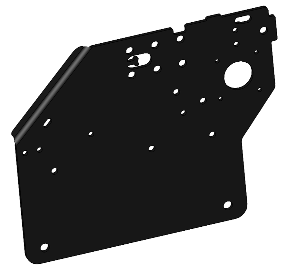 Пластина основания оси Y правая Partner v2