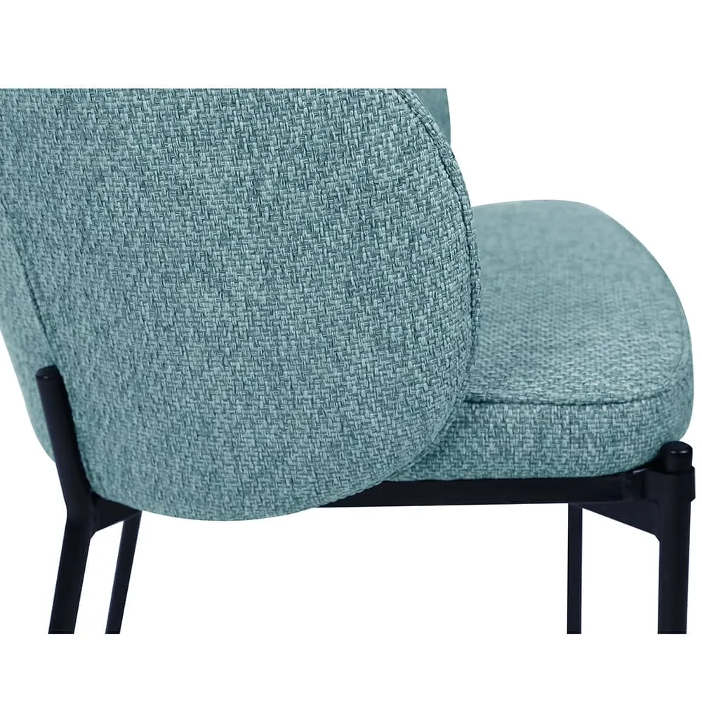 Стул Bradex Home Milan бирюзовый