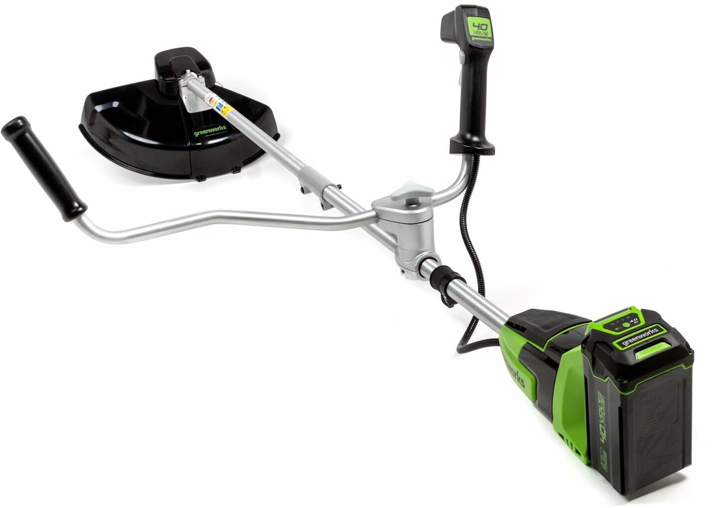Триммер аккумуляторный GREENWORKS GD40BCB 40В,40см,без АКБ и ЗУ (2105707)