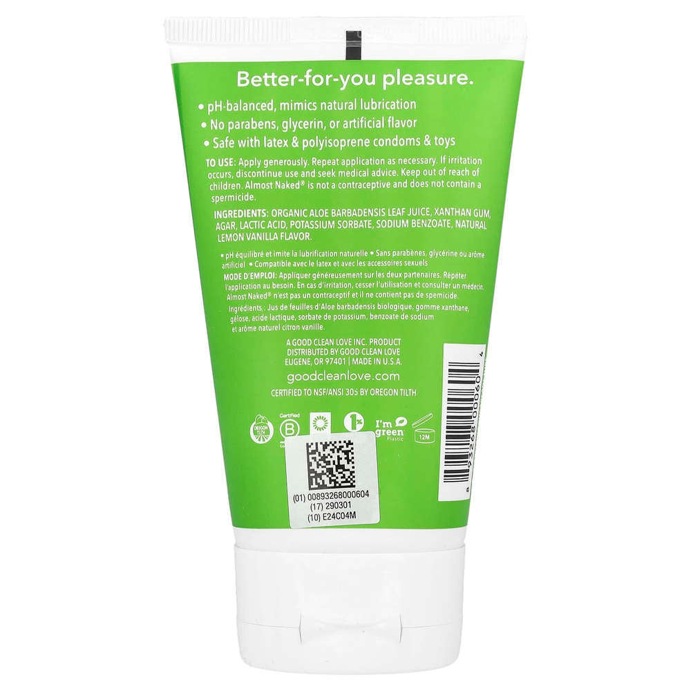 Good Clean Love, Лубрикант почти Naked®, 118 мл (4 жидк. унц.)
