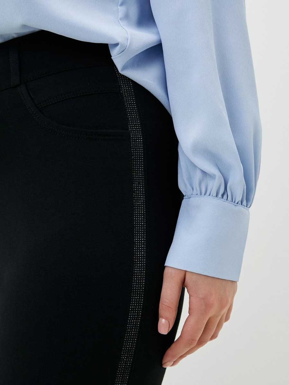 Брюки  трикотажные классические