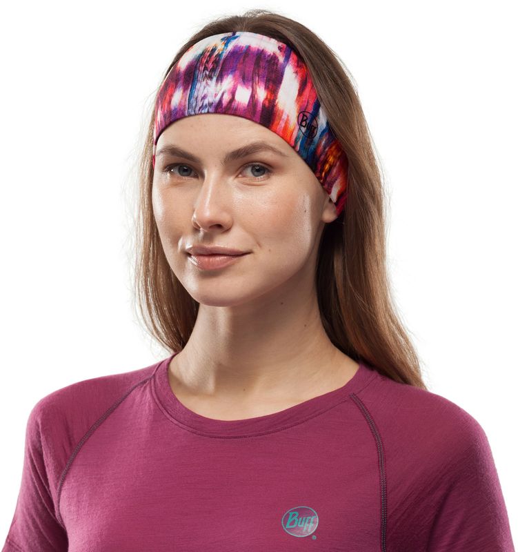 Повязка на голову спортивная Buff Headband CoolNet Dawa Multi Фото 2