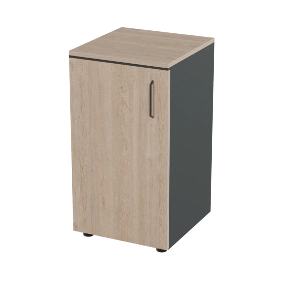 Шкаф для документов низкий узкий Prego office 403х420х840 ПОШНУ