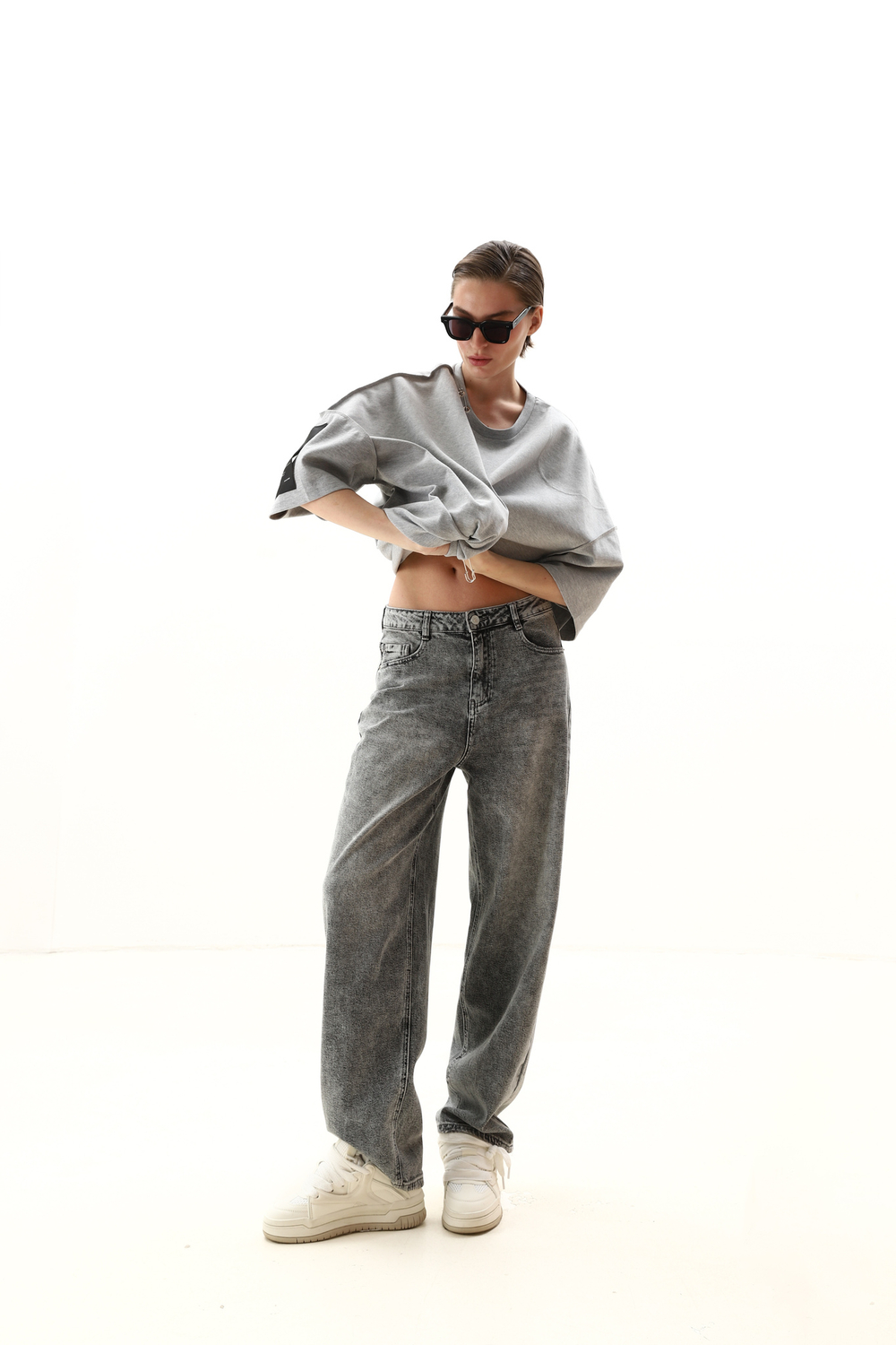 Джинсы Baggy Gray