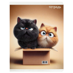 Тетрадь, 48 л, клетка, КОТЯРЫ /А5