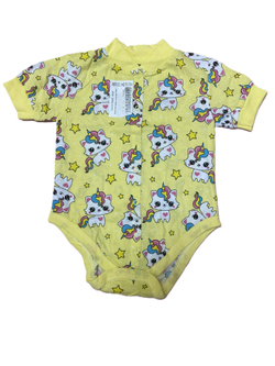 Боди короткий рукав на кнопках из кулирки (100% хлопок) на рост 86 см