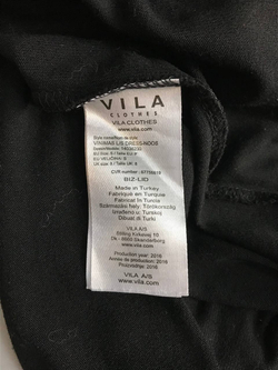 Платье Vila базовое, маркировка S, визуально 44 размер