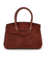 Сумка JECKY S замша терракотового цвета