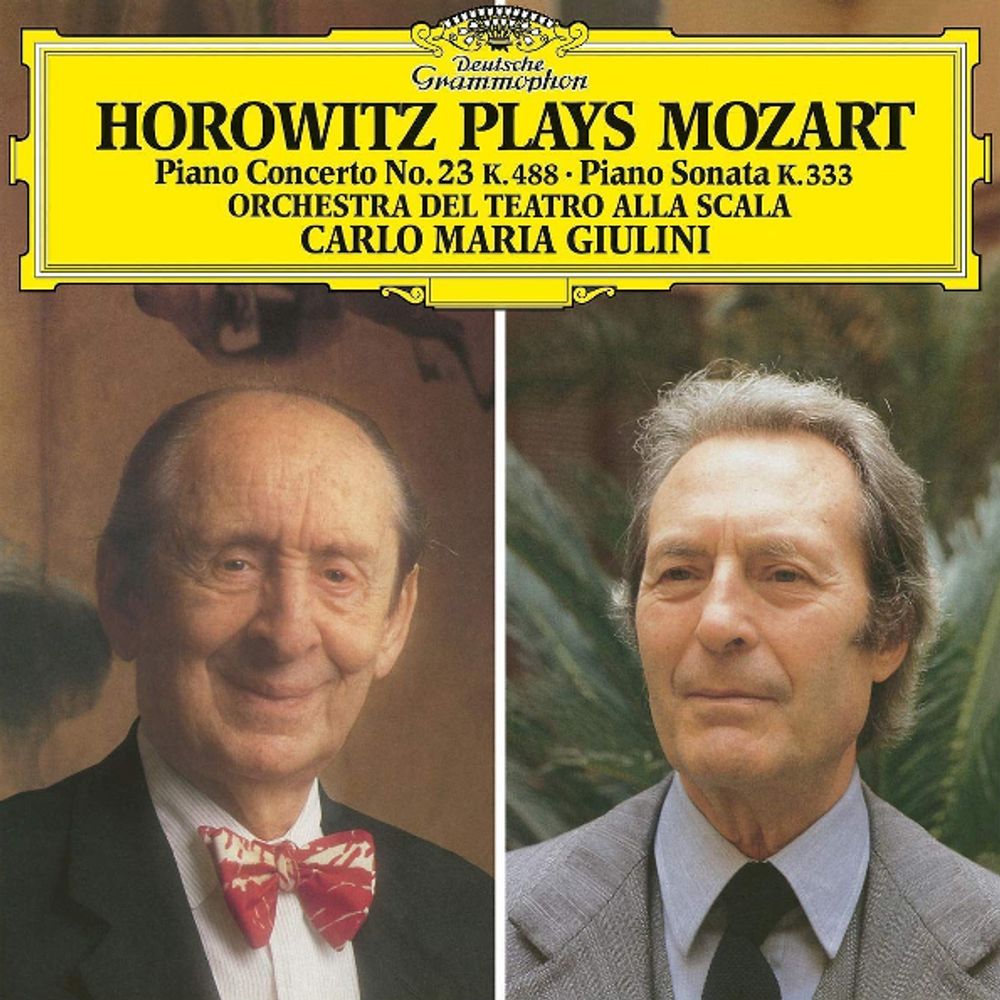 Vladimir Horowitz, Carlo Maria Giulini, Orchestra Del Teatro Alla Scala / Mozart: Piano Concerto No. 23, Piano Sonata No. 13 (LP)