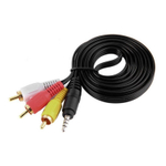 Кабель соединительный 3.5 Jack - 3xRCA 1м