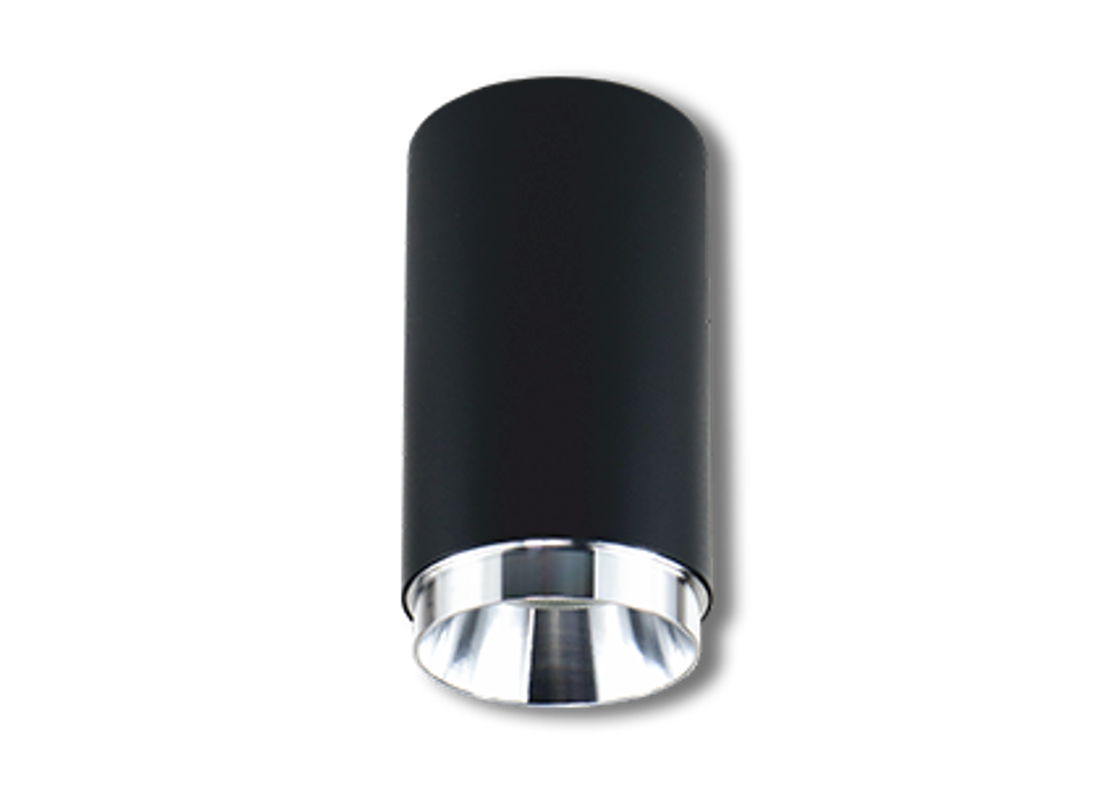 Светильник MR-16 ART INLAY универсальный, цоколь GU10, чёрный, 60*110 мм, 50 шт/кор