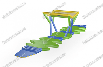 Модуль водного парка «Док-станция», 16×4×2 м
