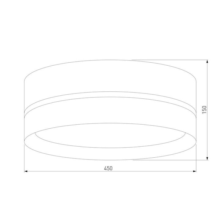 Потолочный светильник TK Lighting 6548 Paglia Black