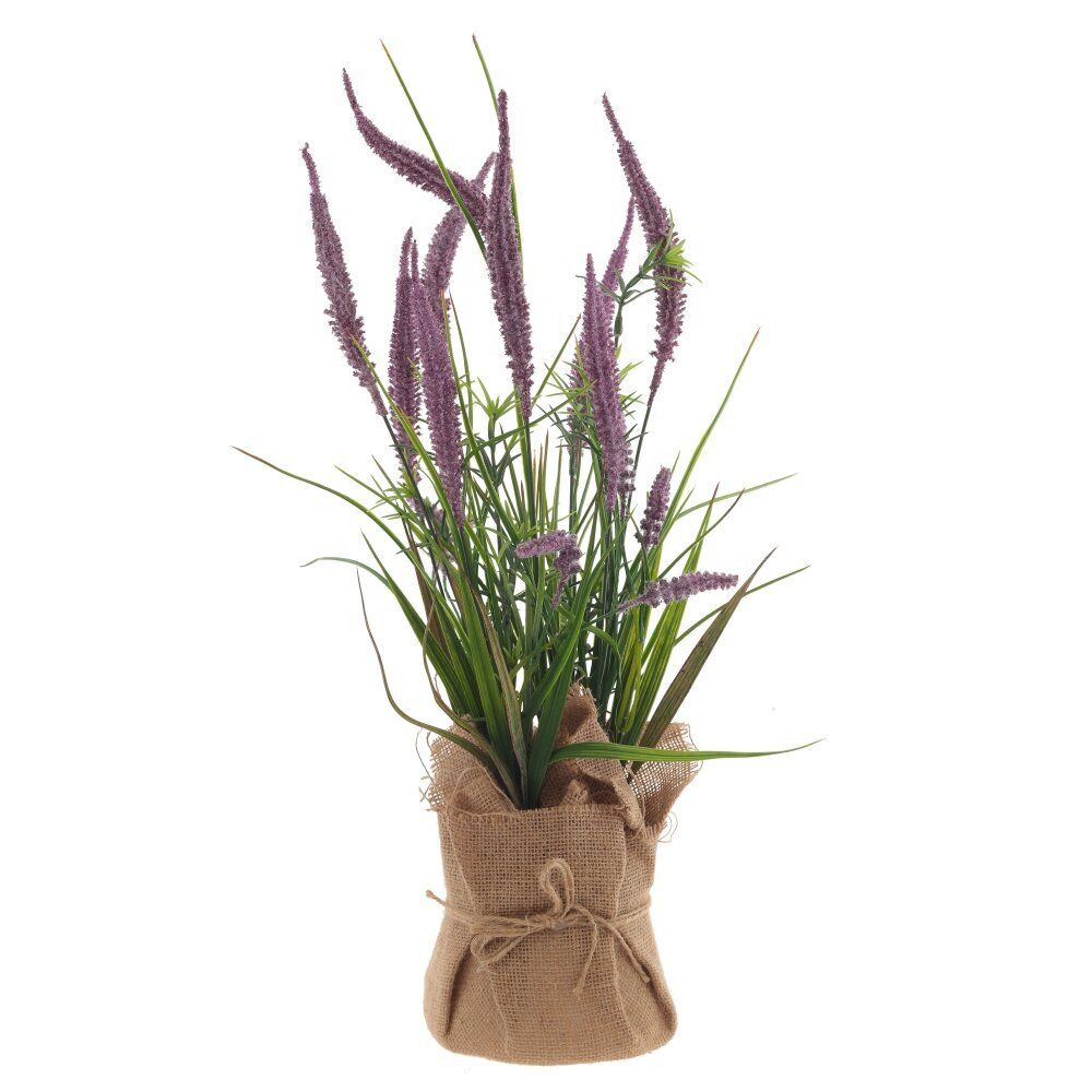 GAEM Цветочная композиция "Лаванда", L27 W27 H37 см