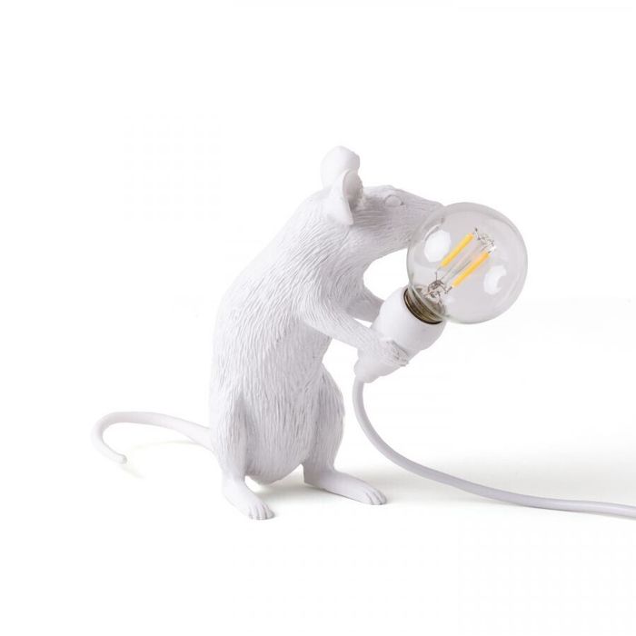 Настольная лампа Seletti Mouse Lamp Sitting USB 15221